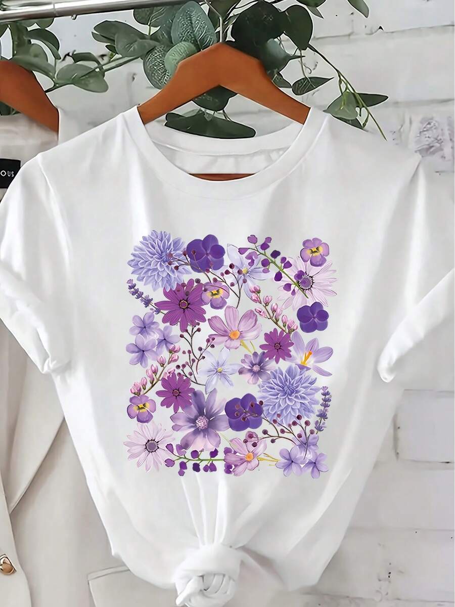 Women T-Shirts - White - View 1