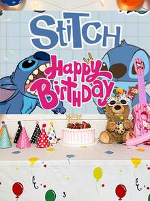 Disney Phông nền sinh nhật in hình Stitch Aloha, với thiết kế rực rỡ lấy cảm hứng từ vùng nhiệt đới cùng nhân vật biểu tượng và dòng chữ "Chúc mừng sinh nhật" nổi bật. Được làm từ chất liệu vải nhẹ, bền với hình in sống động, chống phai màu, phông nền chống nhăn và có thể tái sử dụng này rất lý tưởng cho các bữa tiệc sinh nhật theo chủ đề, chụp ảnh kỷ niệm hoặc trang trí bàn bánh, mang đến không khí Hawaii vui tươi, hoài cổ cho bất kỳ lễ kỷ niệm nào. - Nhiều kiểu dáng - Xem 9