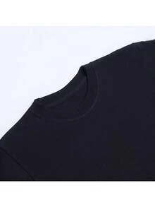 Camiseta Divertida de Mahjong para Hombres y Mujeres - Manga Corta de Algodón con Diseño de Mahjong, Corte Regular y Tejido Cómodo Elástico, Ropa Casual para Todas las Estaciones Ideal para Jugadores y Fans de Mahjong - Regalo Divertido - Negro - Ver 3