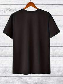 Personalized Casual T-Shirt For Nurses, Nurse Heart T-Shirt, Custom Nurse T-Shirt, Gift For Nursing Graduates, Nursing T-Shirt, Gifts For Nurses, Nursing Week T-Shirt, 100% Cotton, Durable - 黑色 - 查看 2