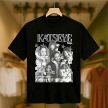 Camiseta unisex de manga corta, KatseyeMujeresVeranoModaCamiseta-RetroPopArteGráficoImprimirSueltoManga corta-2026AficionadosModaEstiloConjunto de ropa-RedondoCuelloInformalBásicoTeeConciertoOutfittopsdemujer, MichaelJacksonGráficoCamisetaDulceDiseño,VeranoInformalDesgaste, CalienteClimaWear,camisetasparamujer,camisetasparahombre,playerasdehombre,,y2k,spiderman,regalosparaEsonovio,RetroVintage,playerasdehombregimnasio, spiderman, FIFACampeonato Mundial2026Camiseta,,regalosparaEsonovio, - Negro - Ver 6