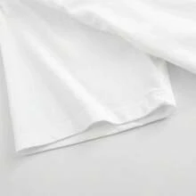 Camiseta oversize para mujer con la bandera americana y lazo de cereza, Camiseta patriótica para el 4 de julio, Día de la Independencia, Temática de la bandera americana, Atuendo festivo - Blanco - Ver 4