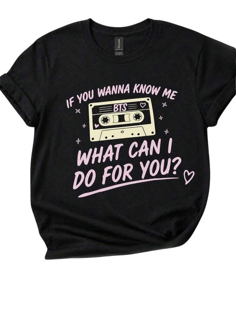 Women T-Shirts - Black - View 1