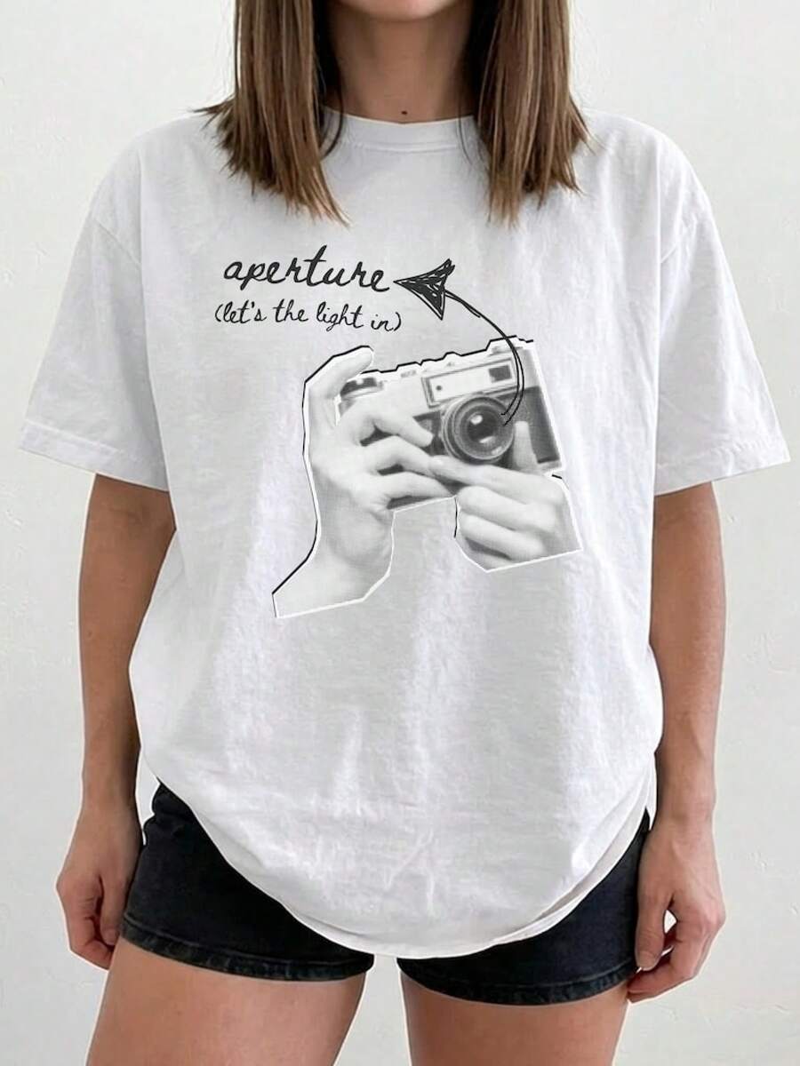 Women T-Shirts - White - View 1