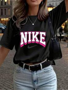 Women T-Shirts - Black - View 1
