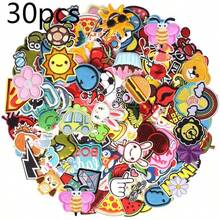30 Embroidered Patches, Sewing/Ironing Patches For DIY Sewing Decals/Ironing Patches For Skirts, Pants, Backpacks, Hats, Jackets, And Jeans - BD122 Type - View 1