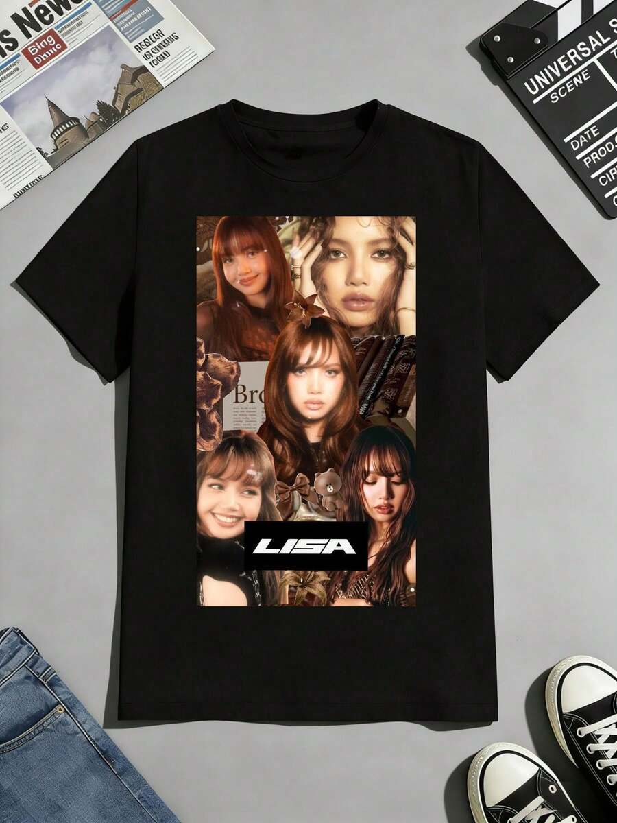 Women T-Shirts - Black - View 1