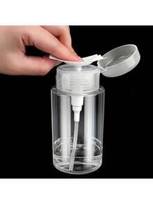 1个/2个装 200ml/300ml 按压式分装瓶，卸妆油/乳液按压瓶，爽肤水/保湿旅行分装瓶，空瓶内不含其他物品，不可盛装温度超过60℃的液体，否则会导致变形和收缩。 - 白色 - 查看 6