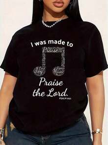 Suave, transpirable y ligero para comodidad durante todo el día. Camiseta de mujer con estampado gráfico divertido de manga corta, estilo vintage, unisex, holgada, 100% algodón, cuello redondo, estilo casual. Camiseta versátil de talla grande. Cuello redondo clásico con un ajuste relajado que favorece todas las formas del cuerpo y es fácil de combinar con jeans, pantalones cortos y leggings. - Negro - Ver 9