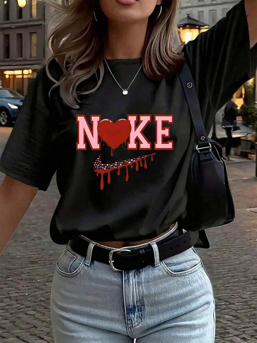 Women T-Shirts - Black - View 1
