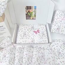 10/20/25/50 Pcs Rabbit & Bow Pattern Thin Paper, Suitable For DIY Crafts, Party Favors, Bouquet Wrapping, Clothing Packaging And Birthday Gift Decoration - Rabbit Bow - View 2