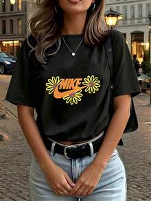 Women T-Shirts - Black - View 4