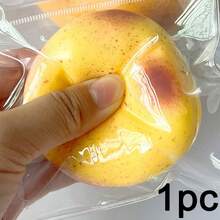 1Pc Giant Potato Squeeze Fidget Toy, Soft Sensory Stress Relief Hand Toy, Portable Classroom Travel Ornament, Holiday Party Favor Gift - Multicolor - View 2