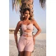 Traje de baño rosa 9350