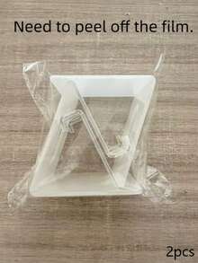 1-2pcs Transparent Acrylic Phone Stand, Thickened Desktop Holder, Universal Portable Display Rack, Suitable For Smartphones And Small Tablets - Transparent Bracket - View 14