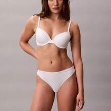 Calvin Klein Invisibles Thong Underwear  Women  Panties D3428 Underwear Women Panties Underwear Sleepwear - 白色 - 查看 2