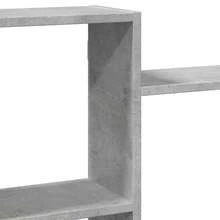vidaXL Scaffale a Muro Grigio Cemento 159x18x65 cm in Truciolato - Multicolore - Visualizzare 6