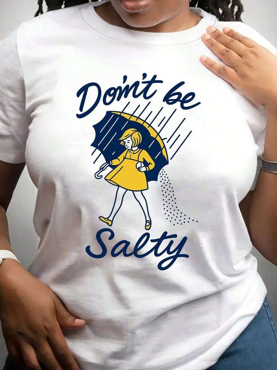 Nuevas llegadas para el verano. Camiseta de mujer, hecha de tela transpirable, suave y de elasticidad media, de longitud regular. Muy adecuada para uso casual en primavera, verano y otoño. Blusa, camisa > Hermosa. - Blanco - Ver 1