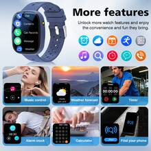 Convenient Smart Watch, Multiple Sports Modes And Practical Functions, Supports Various Sports Modes, Music Control, Alarm, Sedentary Reminder, Customizable Watch Face, Etc. - View 3