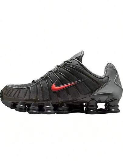 Nike Giày thể thao nam SHOX TL SE kiểu dáng đơn giản, thường ngày.