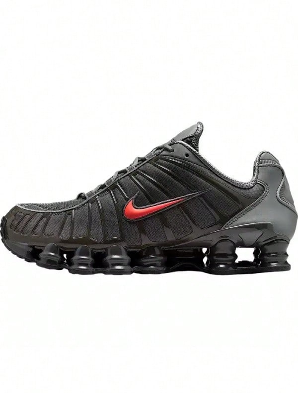 Nike Giày thể thao nam SHOX TL SE kiểu dáng đơn giản, thường ngày. - Xám/Đen - Xem 1