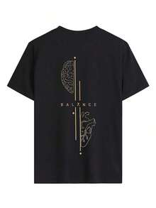 Free Shipping, Local Delivery In Mexico, Delivery In 4 Days. Women's Printed Short-Sleeved Summer T-Shirt, Polyester Fabric, Multifunctional Style, Regular Fit, 180 Grams, 1 Unit. - Black - View 4