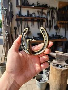 1件/2件裝幸運復古鑄鐵馬蹄形牆掛鉤，手工打造重型鄉村風掛鉤，做舊飾面，附安裝套件，適用於外套、鑰匙、毛巾、包包、帽子、圍巾，農舍風與遊戲室全年居家裝飾，理想入厝禮物，適用於門廊與花園 - 彩色 - 查看 17