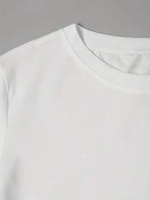 Camiseta de manga corta informal para mujer, 100% algodón, con estampado de leopardo y diseño de labios, ideal para salir, viajar y uso diario en la calle. - Blanco - Ver 6