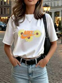 Women T-Shirts - White - View 4