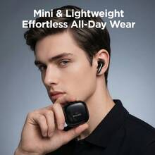 PHILIPS TAT1040 Semi-In-Ear True Wireless Bluetooth 6.0 Earphones, AI Call Noise Cancellation, 13mm Dynamic Driver Unit, Lightweight & Comfortable, 11 Hours Total Playtime, Deep Bass, Microphone For Fitness - View 2