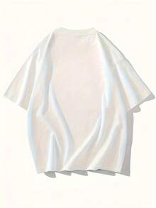 Limited Edition: Women's Y2K Style Oversized Short Sleeve T-Shirt - Long Top With Cartoon Print, Lightweight (200 G/M²), Round Neck, Casual Summer Top For Spring And Autumn, Lightweight Cotton - 白色 - 查看 2