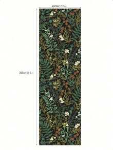 Fern Green Plant Wallpaper, Self-Adhesive Waterproof Removable Wallpaper, Beautiful Wall Decals For Home Room Decor, Wall Art, Wall Decoration, 17.7 Inches X 6.5/9.8 Feet - Multicolor - View 6