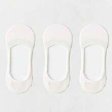 3 Pares De Calcetines Invisibles De Mujer Antideslizantes - Multicolor - Ver 6