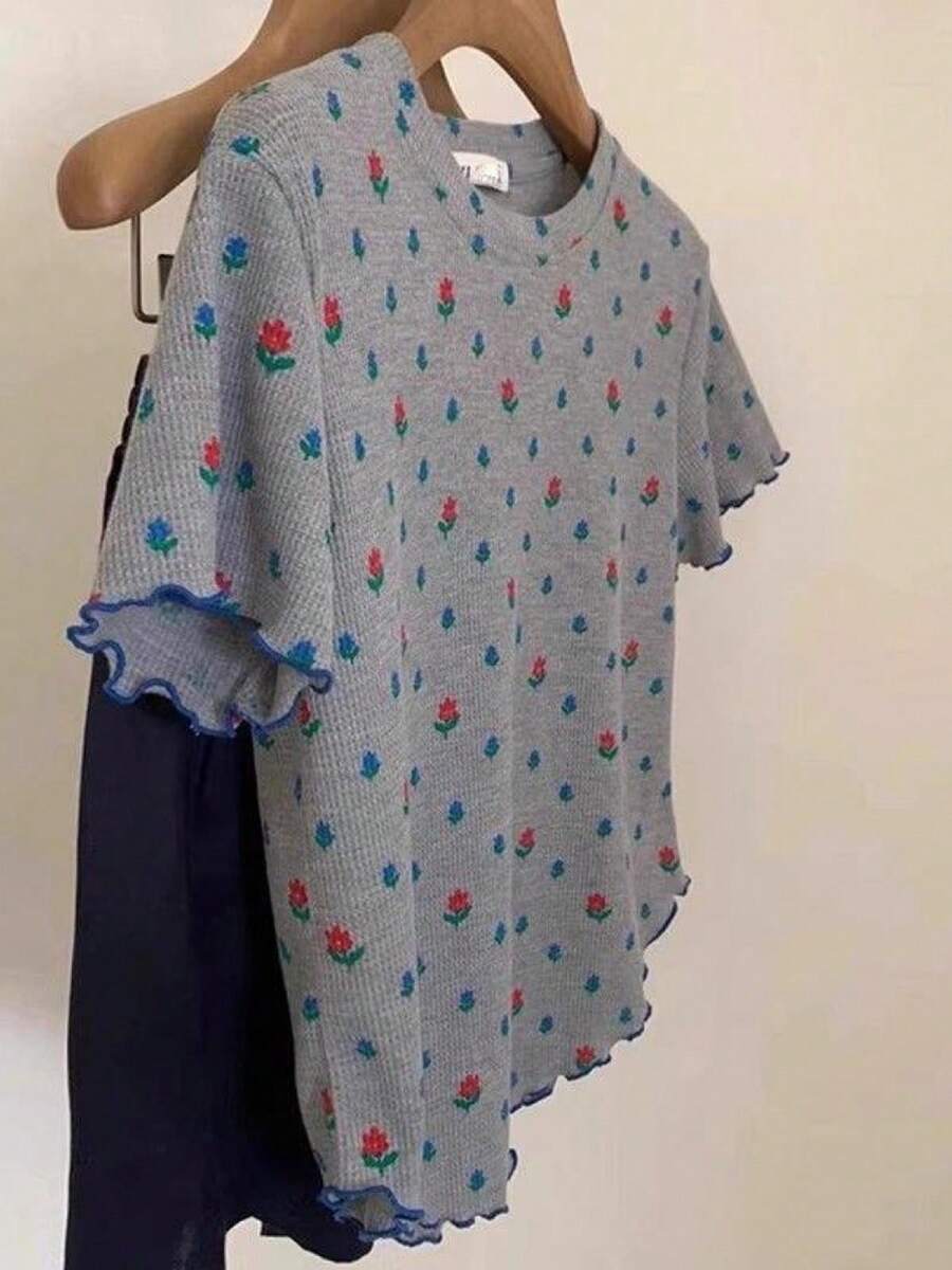 Women Tops - Grey - View 1