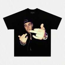 [Free 3-Day Delivery]Men And Women T-Shirts - Black - View 1