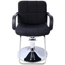 Hair Salon Chair Styling Heavy Duty Hydraulic Pump Barber Chair Beauty Shampoo Barbering Chair For Hair Stylist Women Man With Barber Cape Black - Black1 - View 6