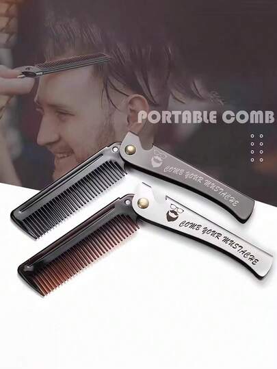 Lược tạo kiểu tóc nhỏ gọn dành cho nam, giúp tạo kiểu tóc chắc chắn và tự nhiên dễ dàng tại nhà.
