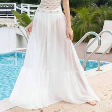 2026 New White Fishnet Ruffle Two-Piece Swimsuit For Women - Two-piece Swimsuit - View 8