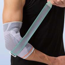 1pc,3D Woven Silicone Compression Elbow Brace, Adjustable Support Relief Sleeve For Tennis Basketball, Sports Strain & Elbow Injury Protection - Multicolor - View 7