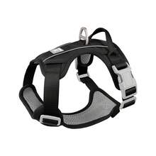 Arnés para perro sin tirones con 2 enganches para correa, ajustable y acolchado suave, chaleco para mascotas de Oxford reflectante sin ahogo con asa de control fácil para perros grandes, medianos y pequeños - Multicolor - Ver 26