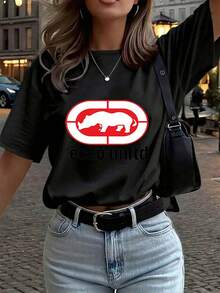 Women T-Shirts - Black - View 1