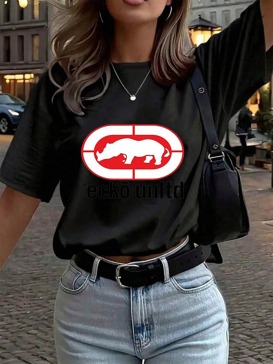 Women T-Shirts - Black - View 1