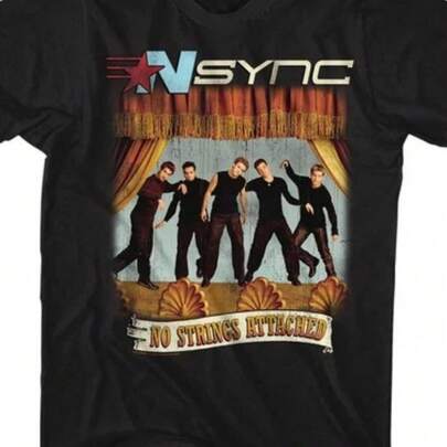 NSYNC No Strings No Words T-Shirt
