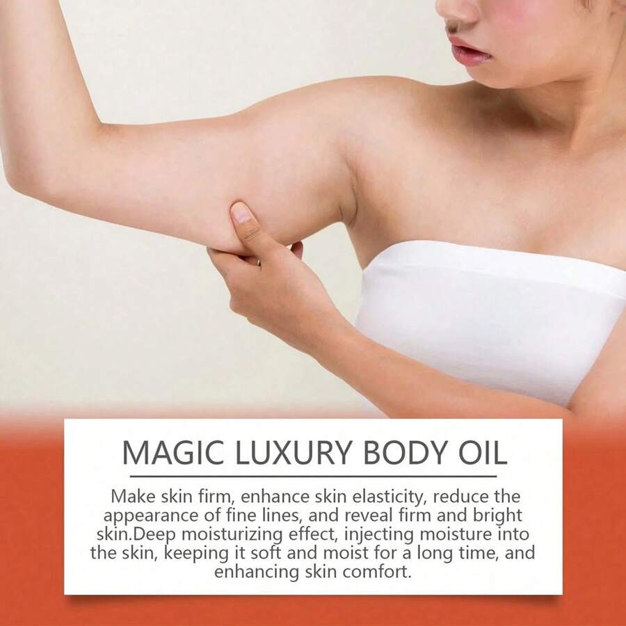 Besque 3.38 FL OZ, After Shower Body Oil For Women, Hydrating Skin Care For Full Body That Plumps, Tightens, And Firms Skin With Natural Ingredients, Luxury Spa Gifts - Pack Of 1 - Hoa - Xem 1