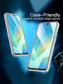 2 Packs HD Tempered Glass Screen Protectors ForSamsung FE Series And Multiple A-Series Models. Made Of 9H Hardness Glass, Shockproof And Scratch-Resistant With Smooth Anti-Fingerprint Surface. Bubble-Free And Simple To Install, Case-Compatible Mobile Accessory Delivering Reliable All-Around Daily Screen Protection For Your Phone. - Clear - View 7