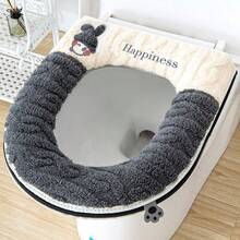 Nắp bồn cầu hình ốc sên dễ thương, dày dặn, mềm mại, đa năng, dùng cho phòng tắm, nhà vệ sinh, cắm trại, du lịch tự lái, phụ kiện du lịch thiết yếu cho nữ. - Nhiều màu 3 - Xem 16