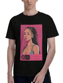 Camiseta unisex de manga corta, KATSEYEManonPopArteRetratoCamisetaK-PopVentiladorTeetopsdemujer, MichaelJacksonGráficoCamisetaDulceDiseño,VeranoInformalDesgaste, CalienteClimaWear,camisetasparamujer,camisetasparahombre,playerasdehombre,,y2k,spiderman,regalosparaEsonovio,RetroVintage,playerasdehombregimnasio, spiderman, FIFACampeonato Mundial2026Camiseta,,regalosparaEsonovio, - Negro - Ver 6