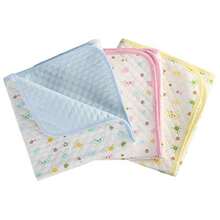 Baby Kid Mattress Waterproof Changing Pad Diapering Sheet Protector Menstrual Pads Pack of 3 M (27.5x19.7inch ) - Rosa  Azul Amarillo - Ver 7