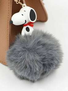 Llavero colgante con diseño de Snoopy de dibujos animados para decoración de automóvil, pequeño accesorio para niñas, regalo temático de estado de ánimo para parejas, pequeño presente para amantes - irregular - Ver 13