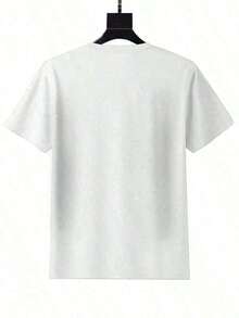 Playera de apoyo a la selección mexicana Copa Mundial 2026 EE.UU.-Canadá-México, estampado de balón de fuego en colores de la bandera mexicana y lema "Fútbol es Vida", corte oversize para hombres y mujeres, ideal para aficionados Ideal para regalar. Camiseta de mujer. Elegante. Estilo bohemio. Prenda suave, transpirable y cómoda, perfecta para primavera, verano y otoño; ideal para vacaciones, viajes y uso diario. Perfecta para ver un partido. - Blanco - Ver 3
